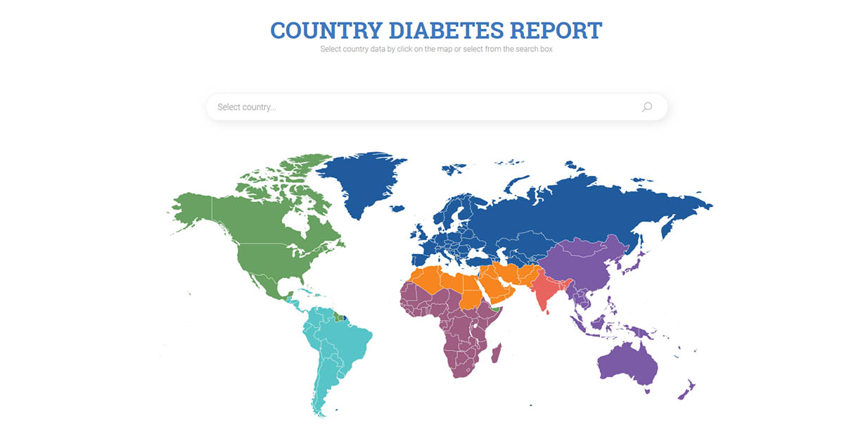Interaktív Diabetes Atlas az IDF-től - Nem katasztrófa, csak karácsony!