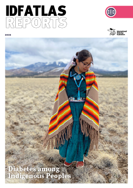 Indigenous report front cover with an Indigenous girl